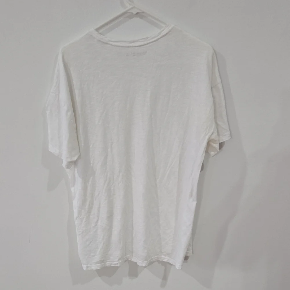 Abercrombie & Fitch Sz Medium Womens White Short Sleeve Tee - Picture 4 of 7